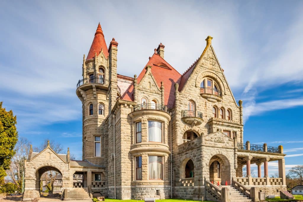 Historic Craigdarroch Castle attraction in Victoria BC